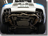 Porsche Sport Exhaust System + Original Center Pipe